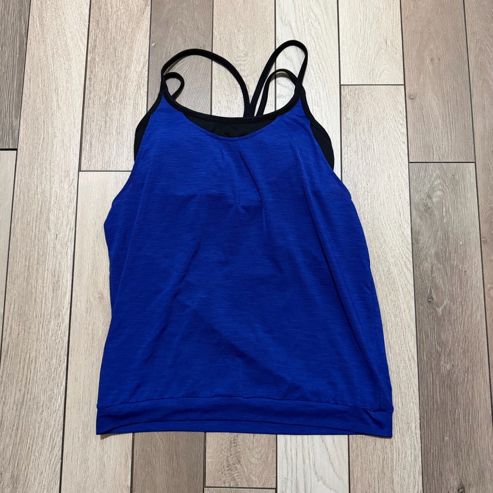 Athleta Blue Tank Top